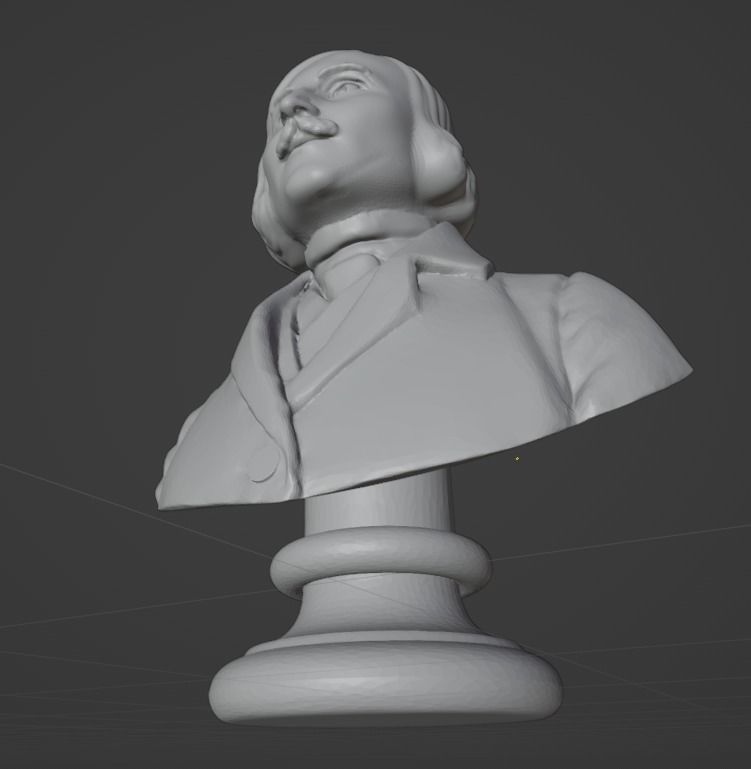 Nikolai Gogol 3D print model_16