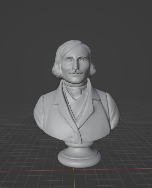 Nikolai Gogol 3D print model_3