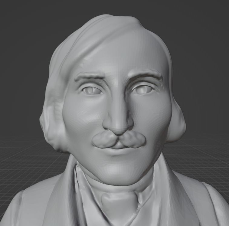Nikolai Gogol 3D print model_7