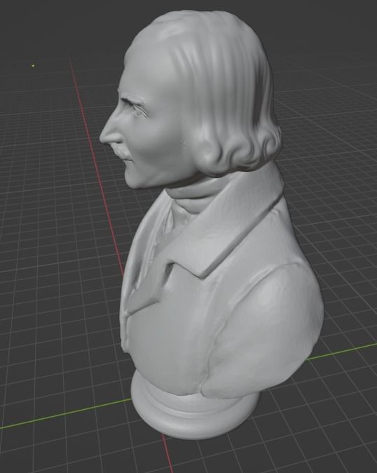 Nikolai Gogol 3D print model_12