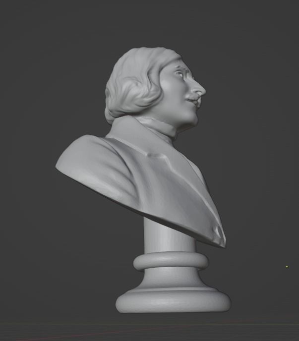 Nikolai Gogol 3D print model_4