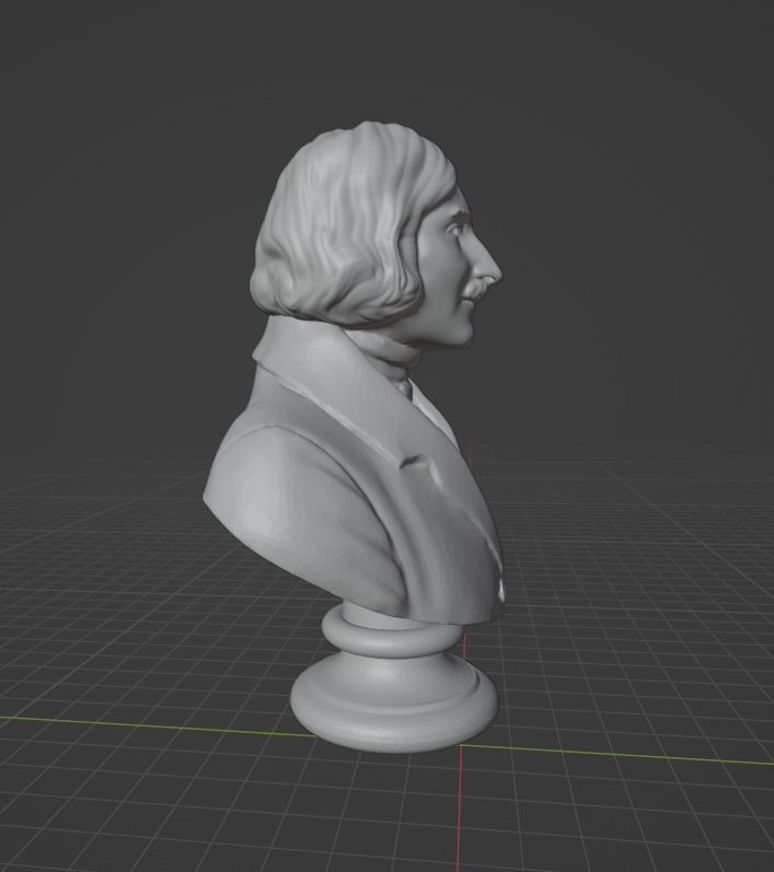 Nikolai Gogol 3D print model_6