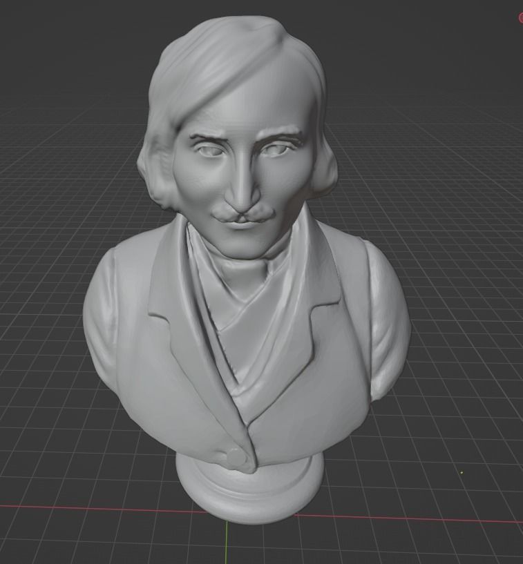 Nikolai Gogol 3D print model_13
