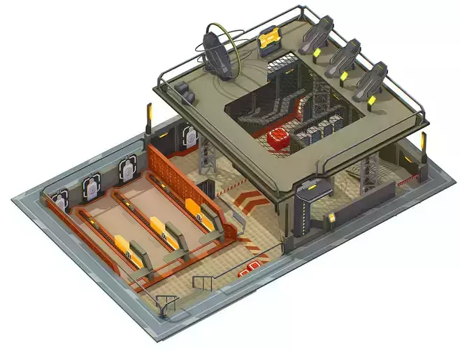 isometrical shooting room 02
