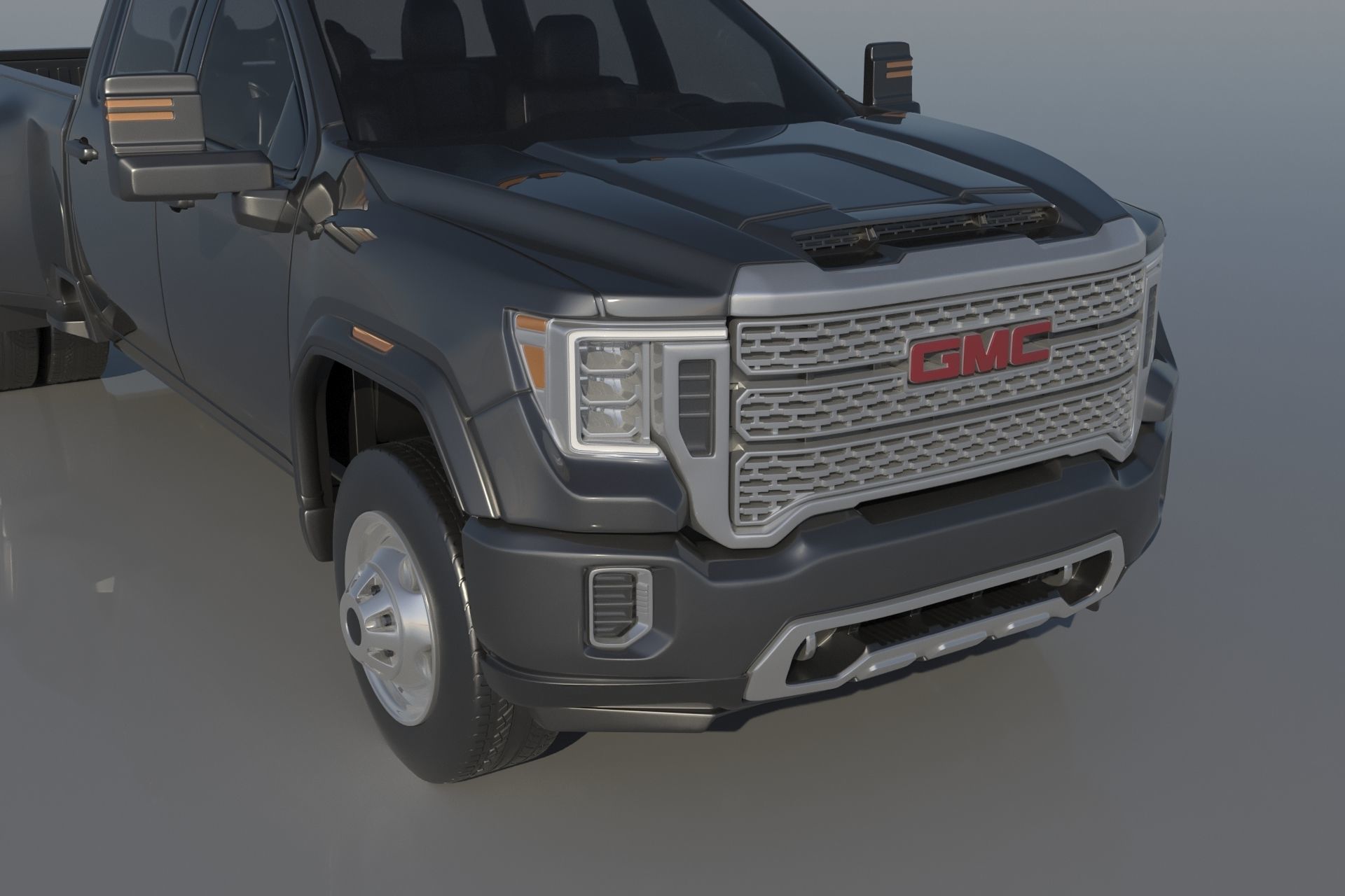 GMC Sierra 3500HD - 2022 3D print model_9