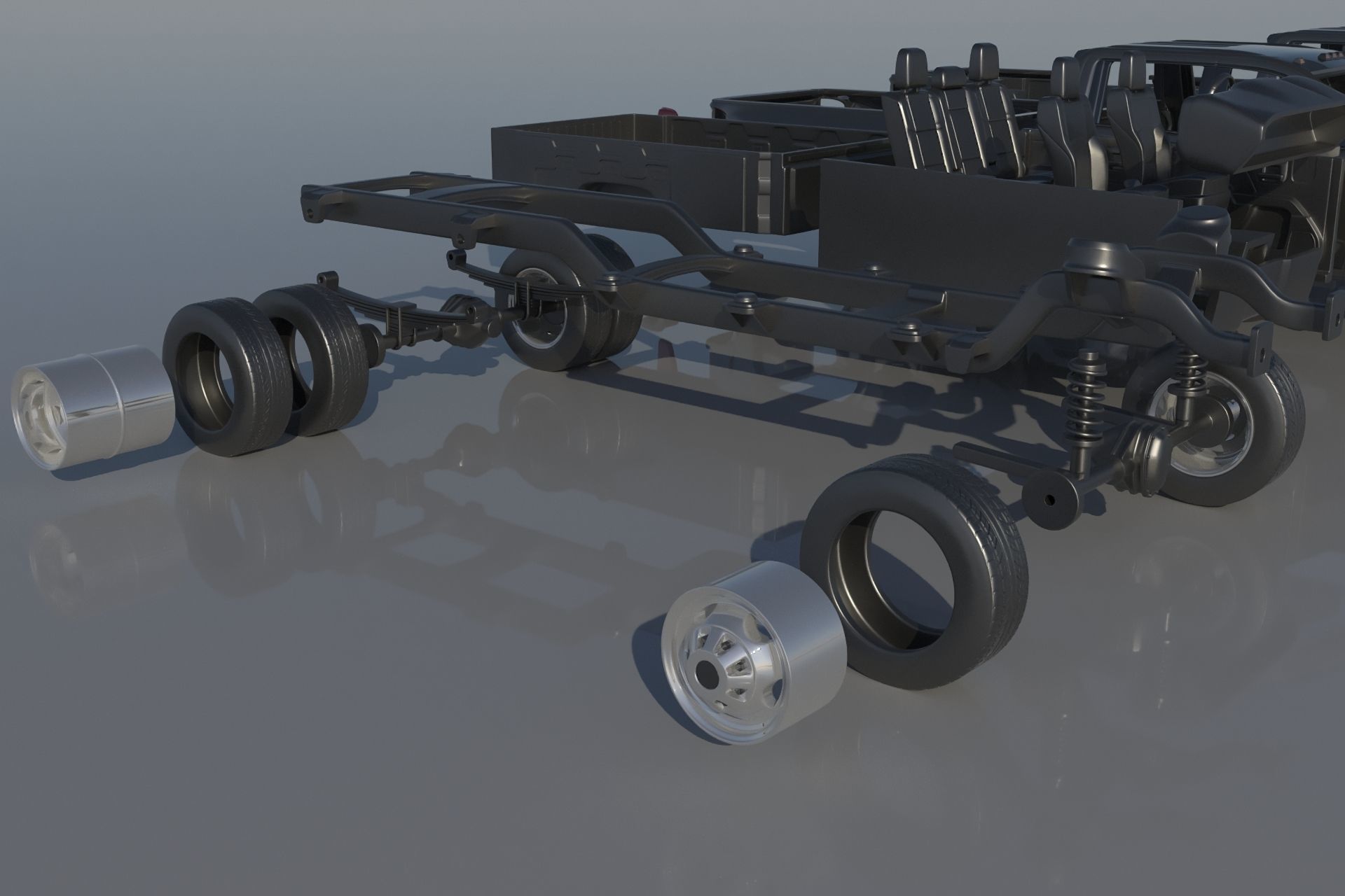 GMC Sierra 3500HD - 2022 3D print model_20