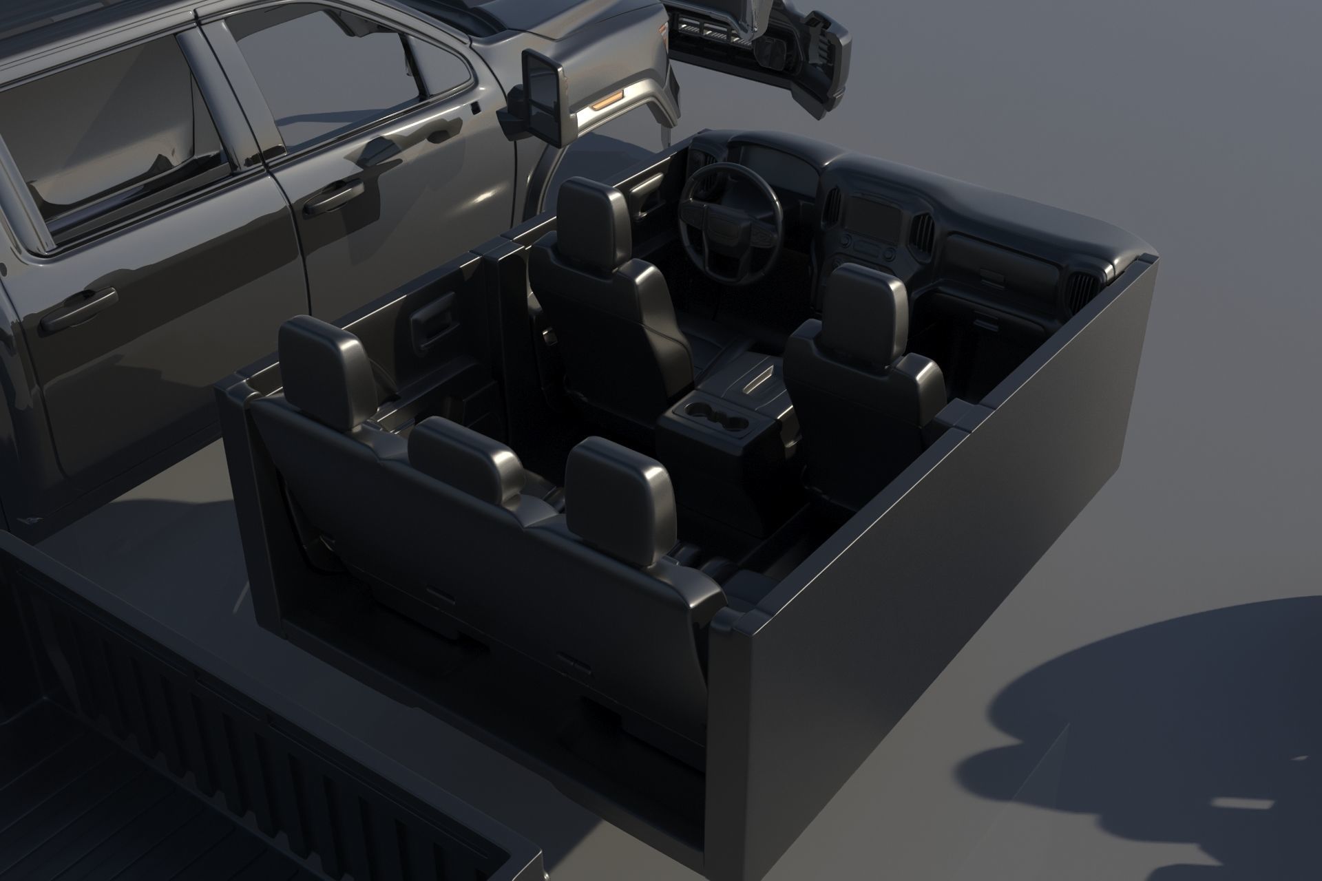 GMC Sierra 3500HD - 2022 3D print model_17