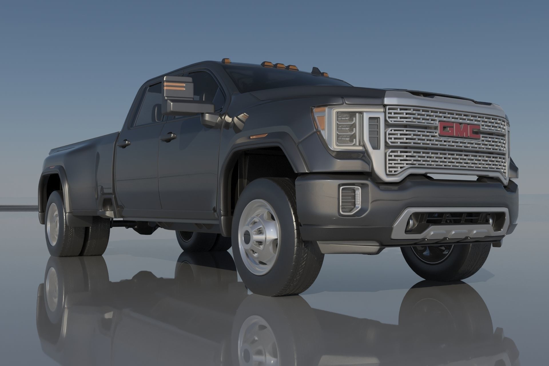 GMC Sierra 3500HD - 2022 3D print model_8