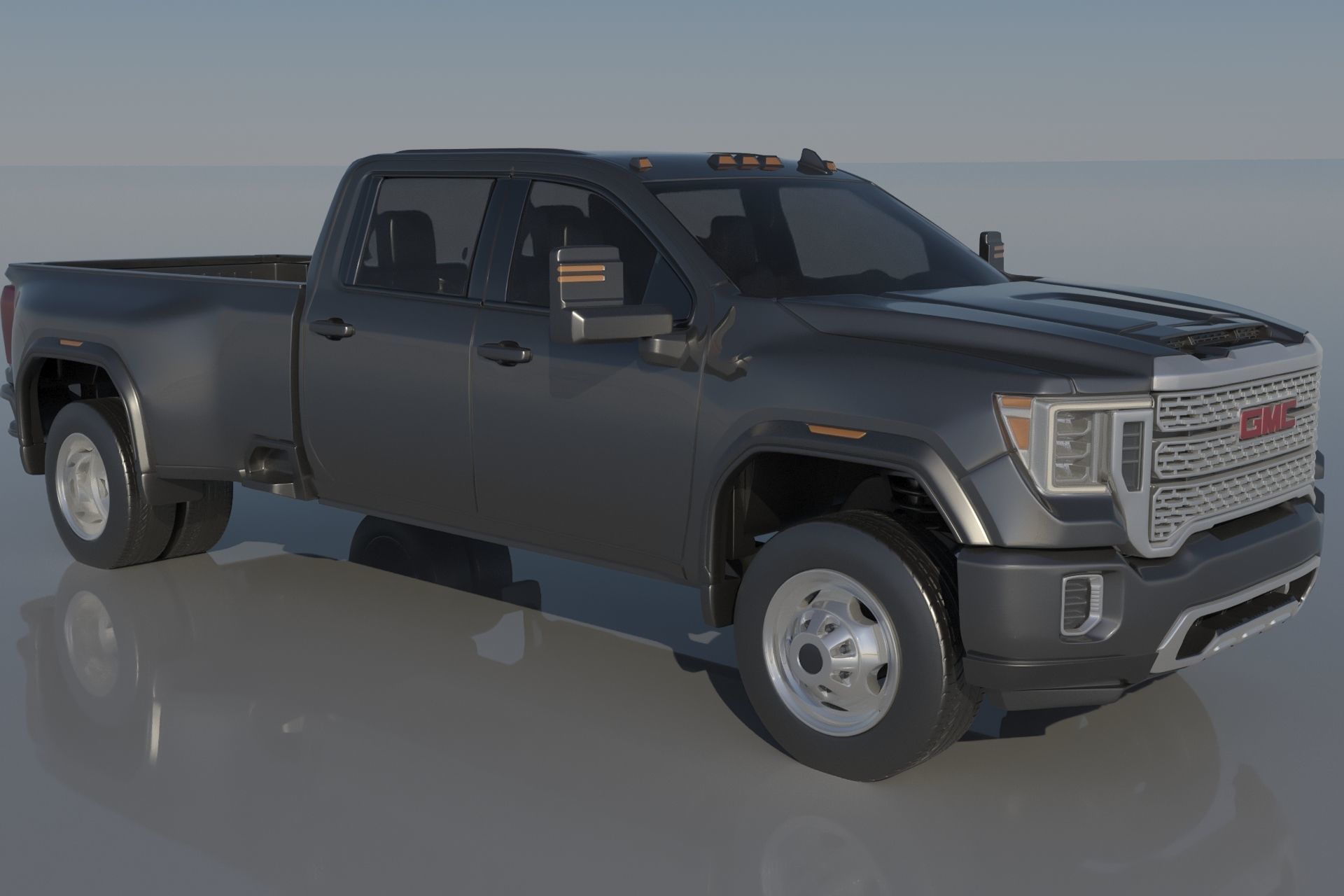 GMC Sierra 3500HD - 2022 3D print model_6