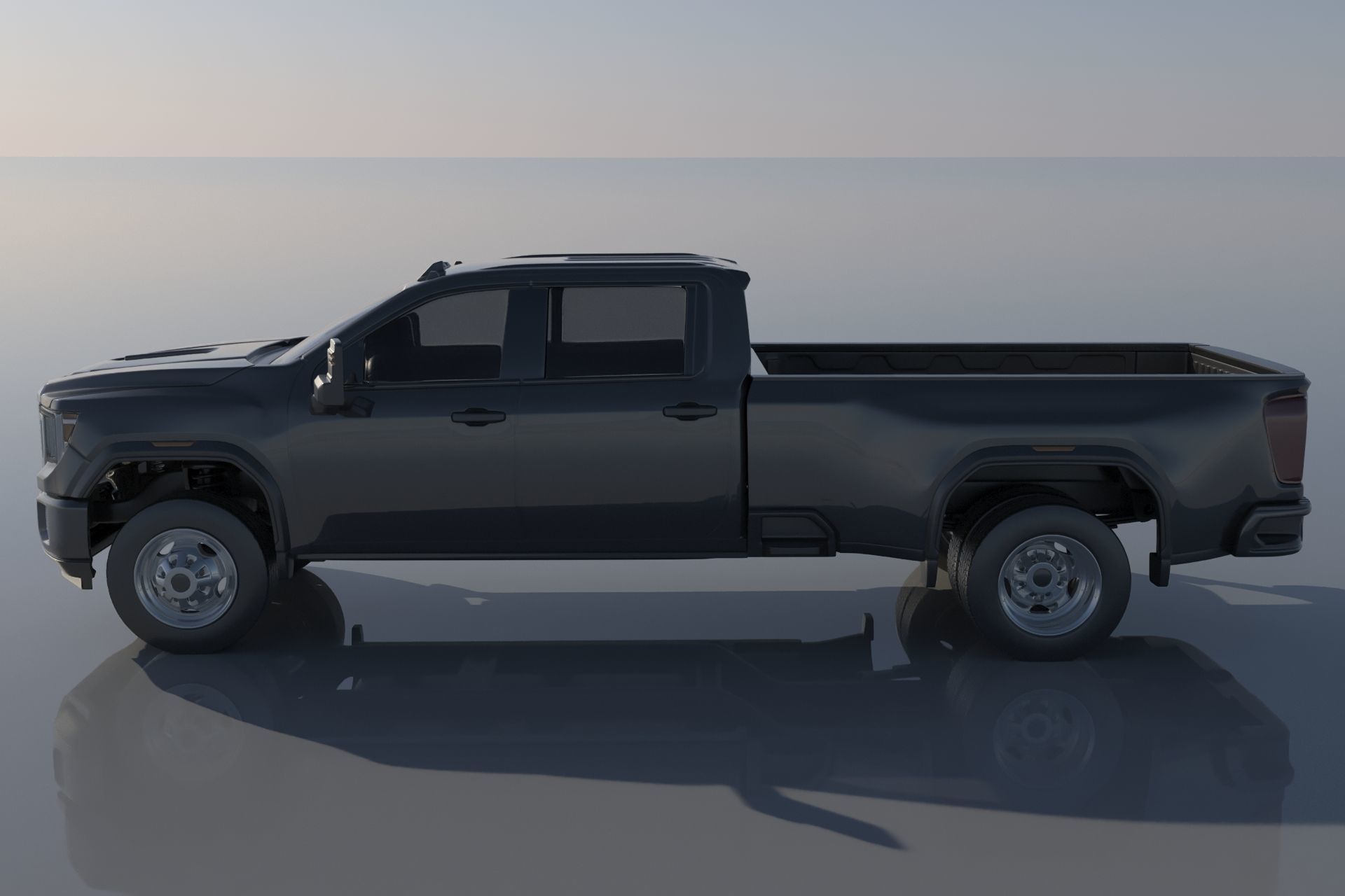 GMC Sierra 3500HD - 2022 3D print model_1