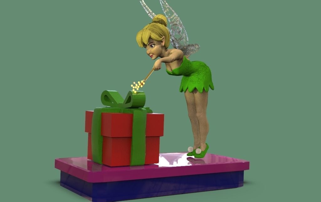 Tinker Bell 3D print model_2