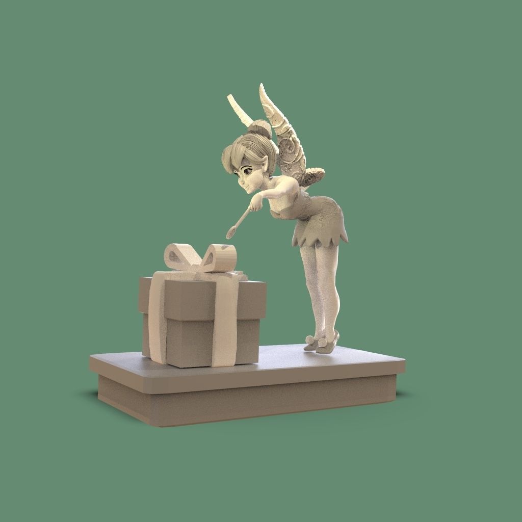 Tinker Bell 3D print model_7