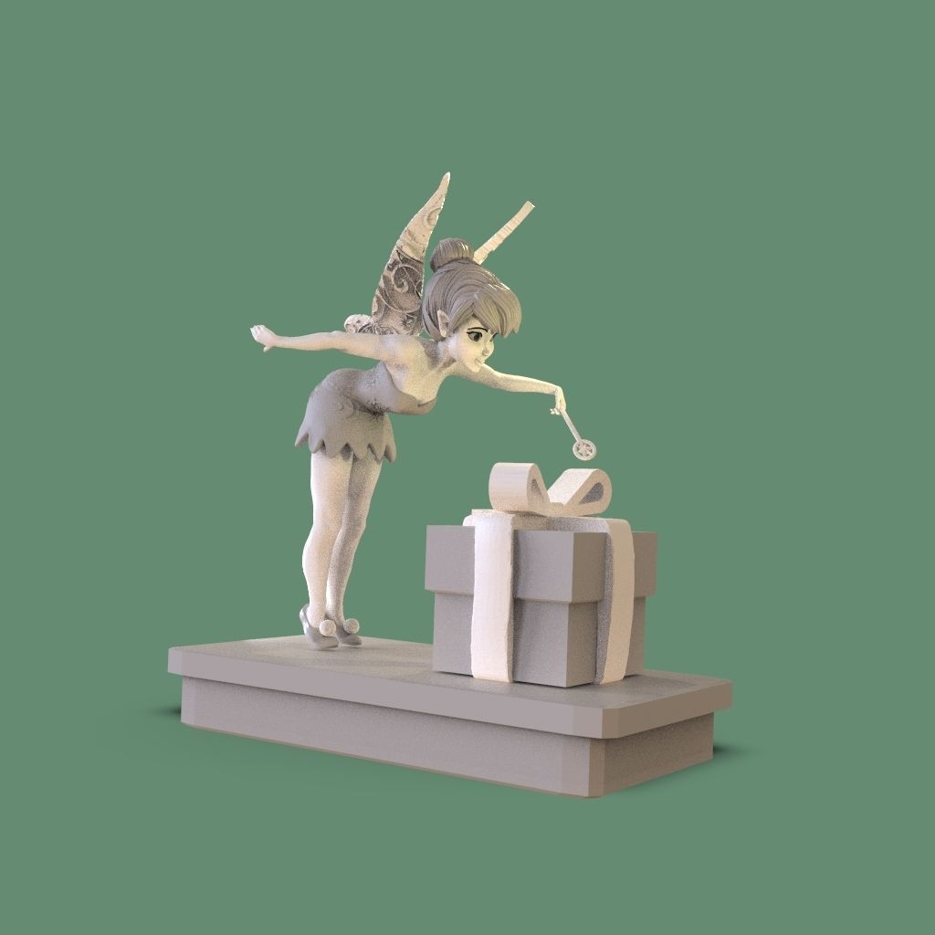 Tinker Bell 3D print model_8