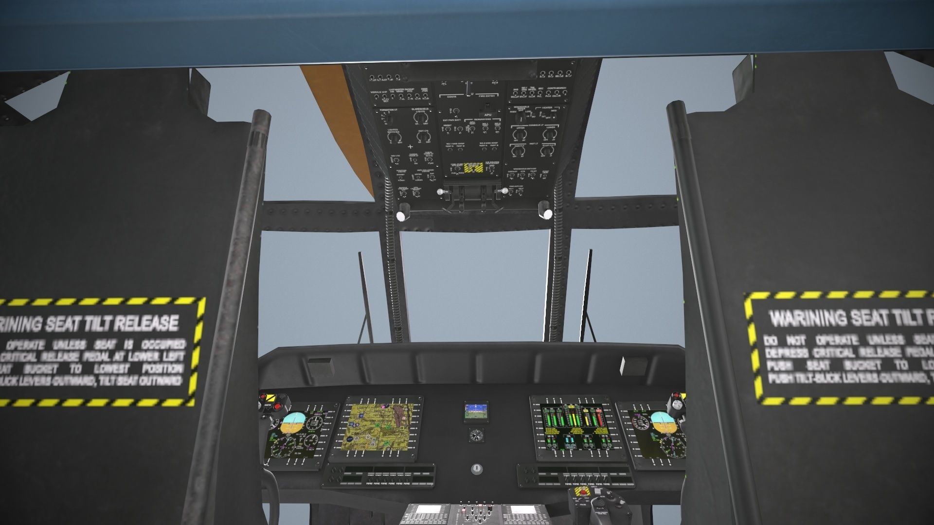 Sikorsky MH-60T Jay Hawk Static Low-poly 3D model_16