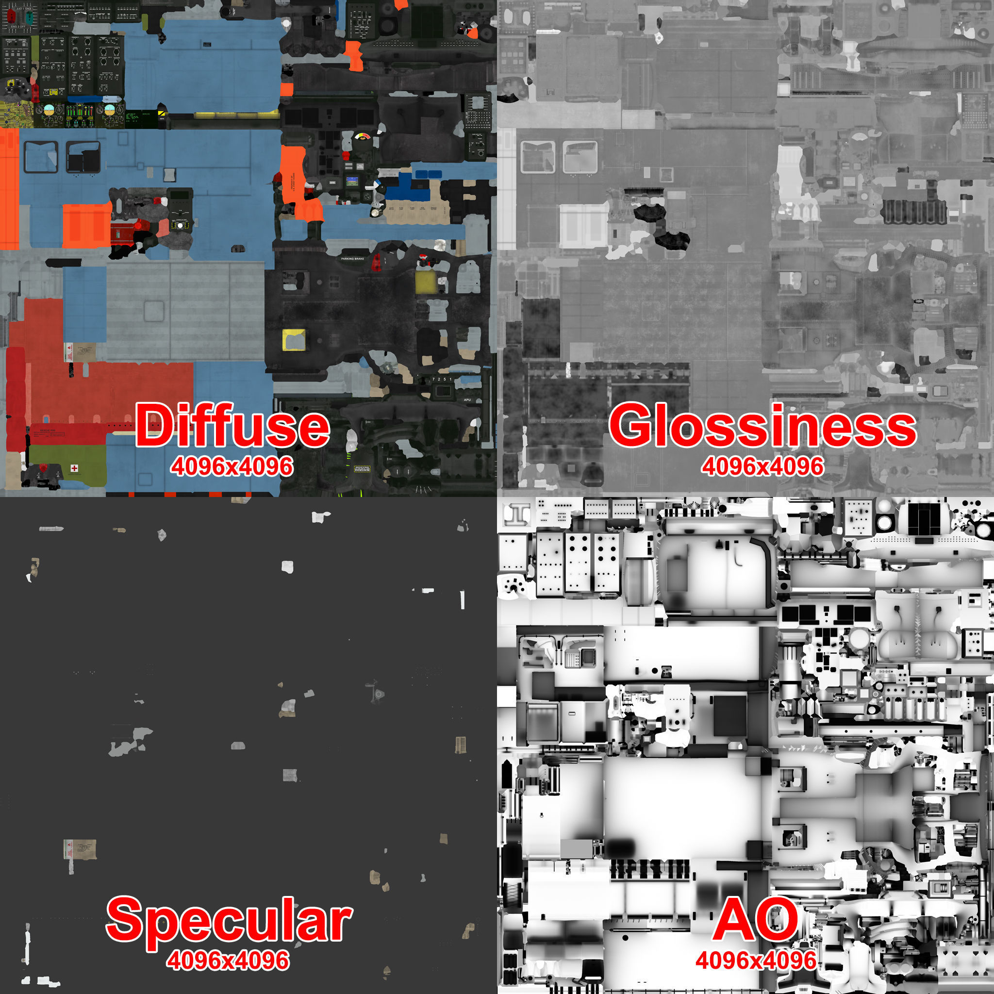 Sikorsky MH-60T Jay Hawk Static Low-poly 3D model_30