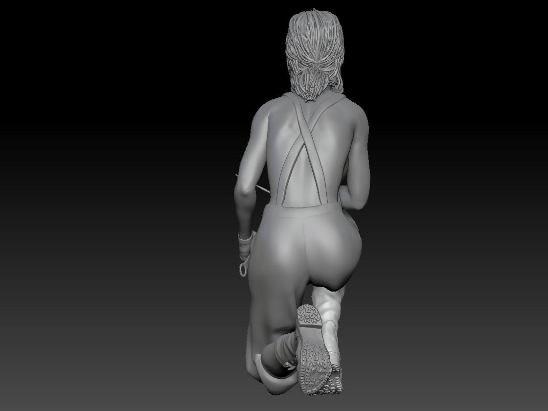 SEXY MECHANIC GIRL 6 3D print model_2