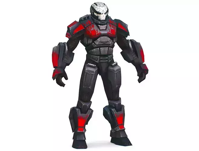 Man Cyborg  Trooper Soldier