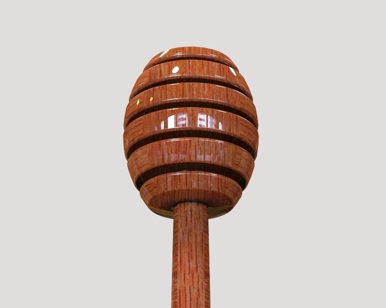 Honey Stick Medium 3D print model_2