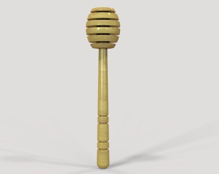 Honey Stick Medium 3D print model_3