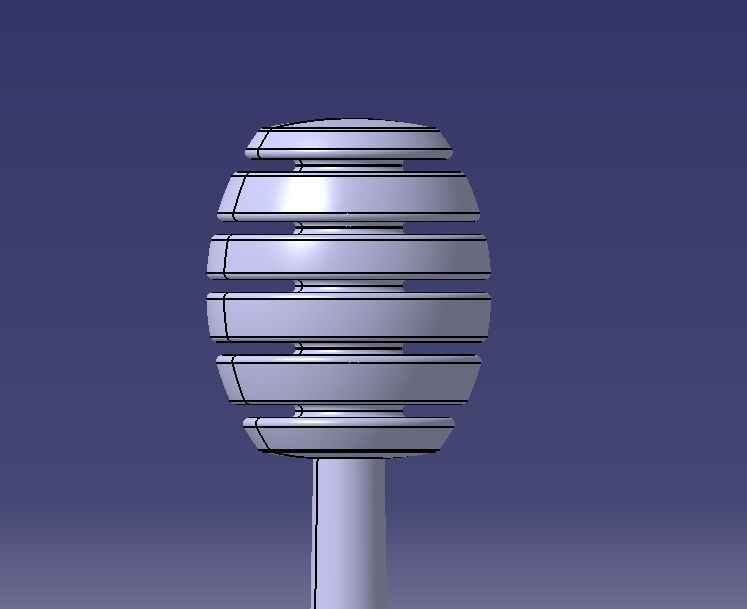 Honey Stick Medium 3D print model_20