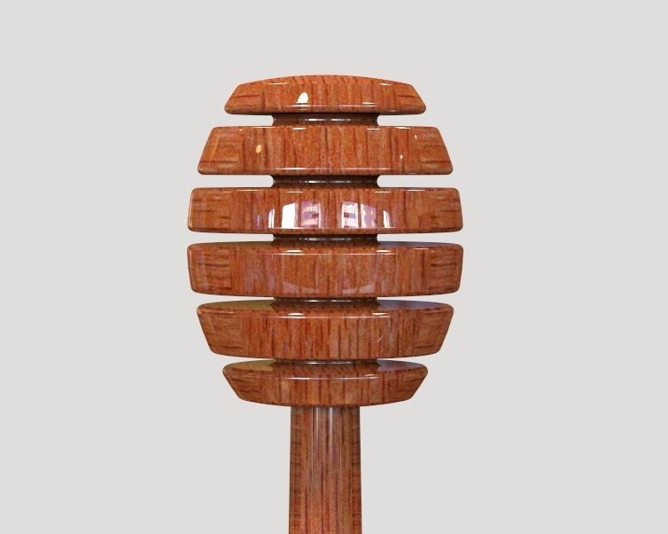 Honey Stick Medium 3D print model_1