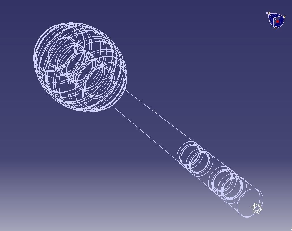 Honey Stick Medium 3D print model_17