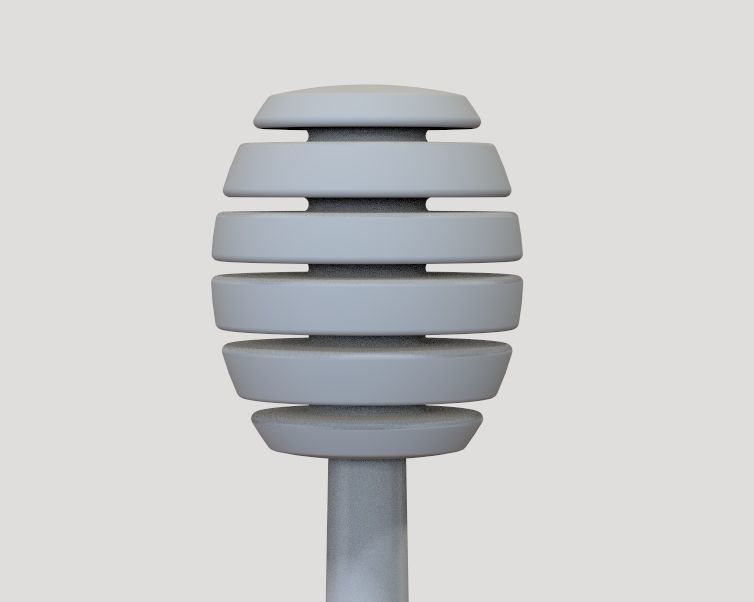 Honey Stick Medium 3D print model_10