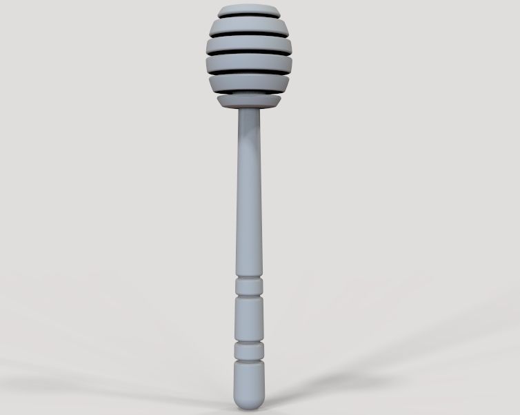 Honey Stick Medium 3D print model_11