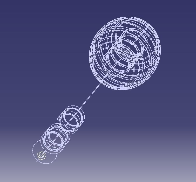 Honey Stick Medium 3D print model_34