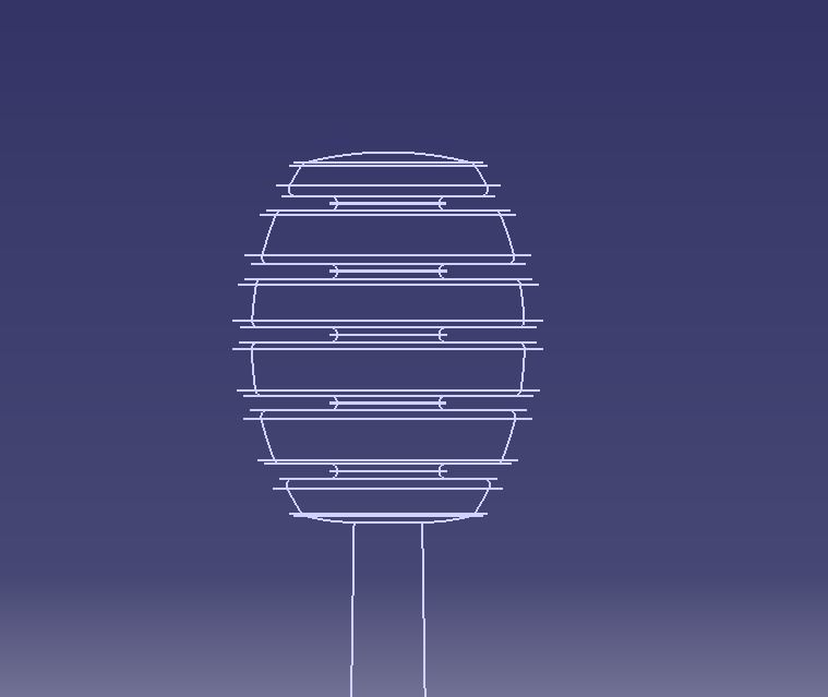 Honey Stick Medium 3D print model_16