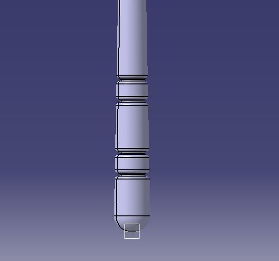 Honey Stick Medium 3D print model_26