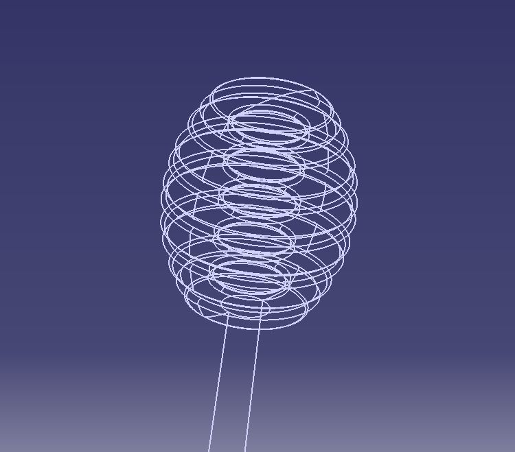 Honey Stick Medium 3D print model_15