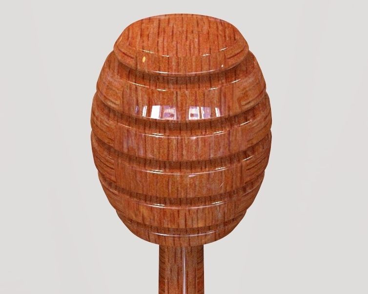 Honey Stick Medium 3D print model_25