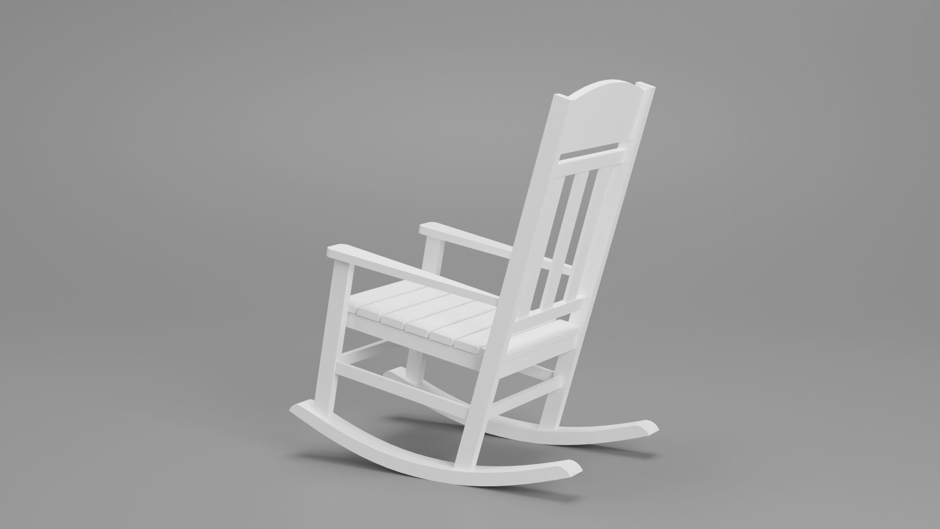 Rocking Chair 3D model_2