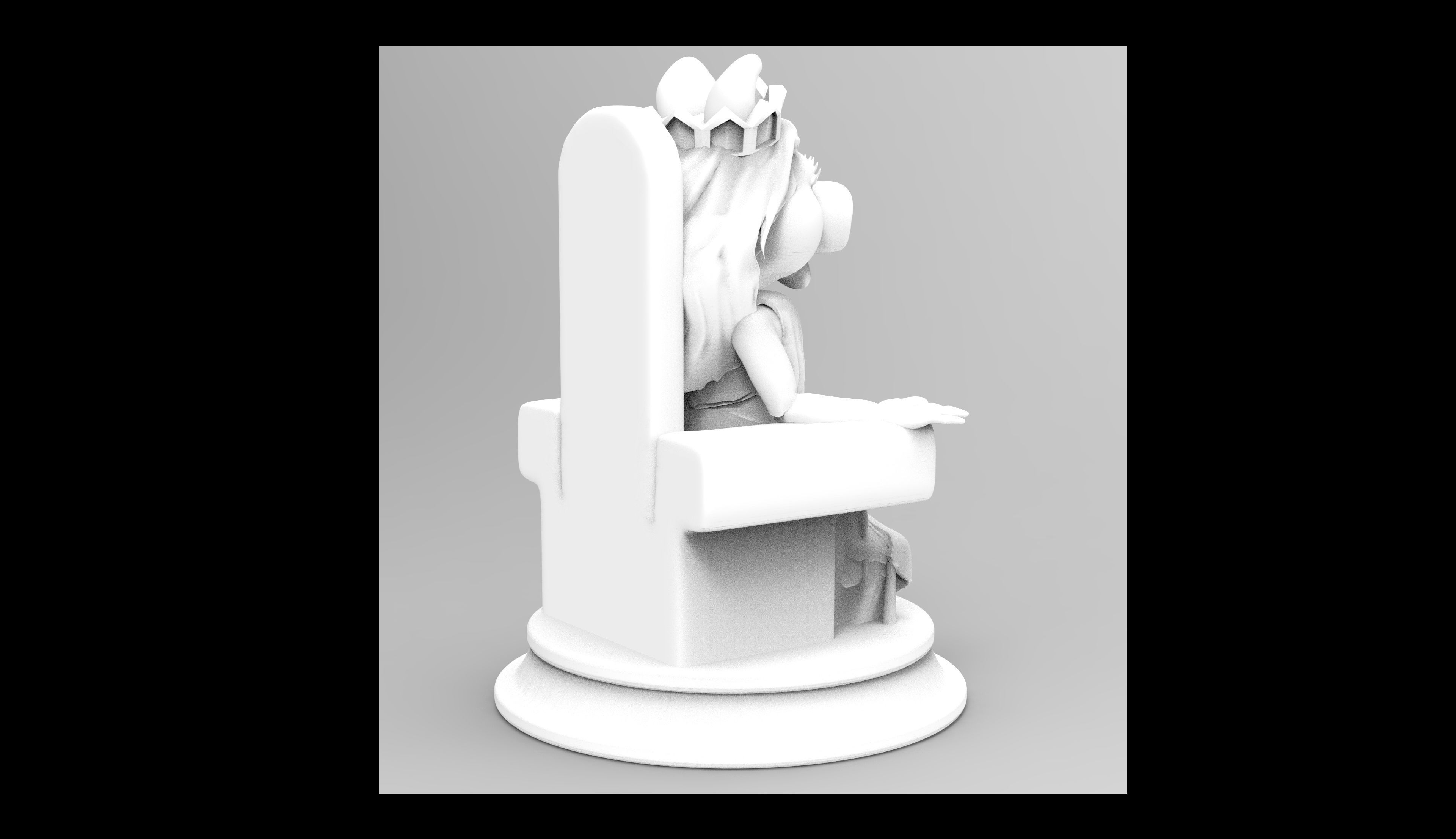 Special Edition The Muppet Show Chess set 3D print model_42