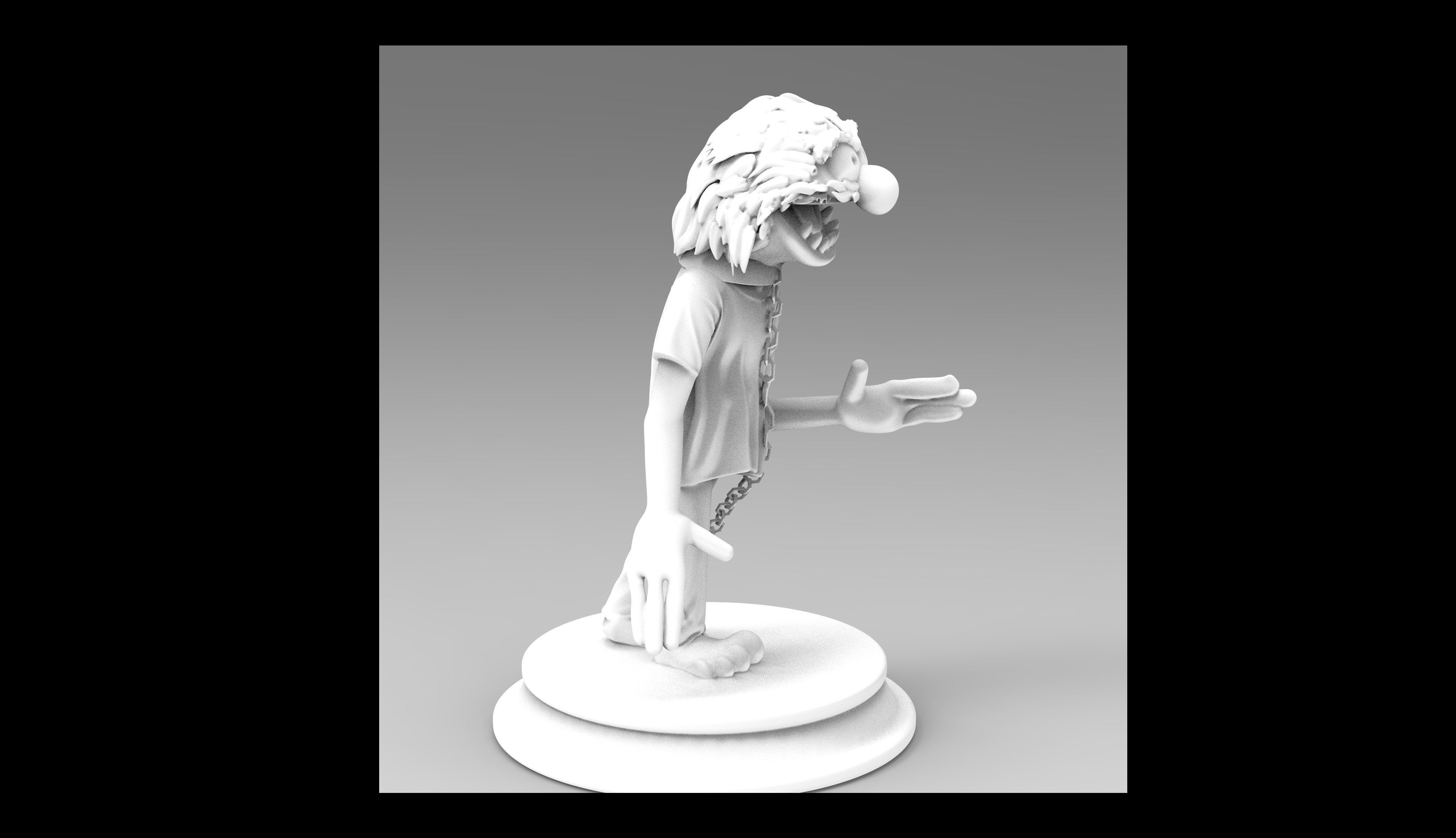 Special Edition The Muppet Show Chess set 3D print model_32