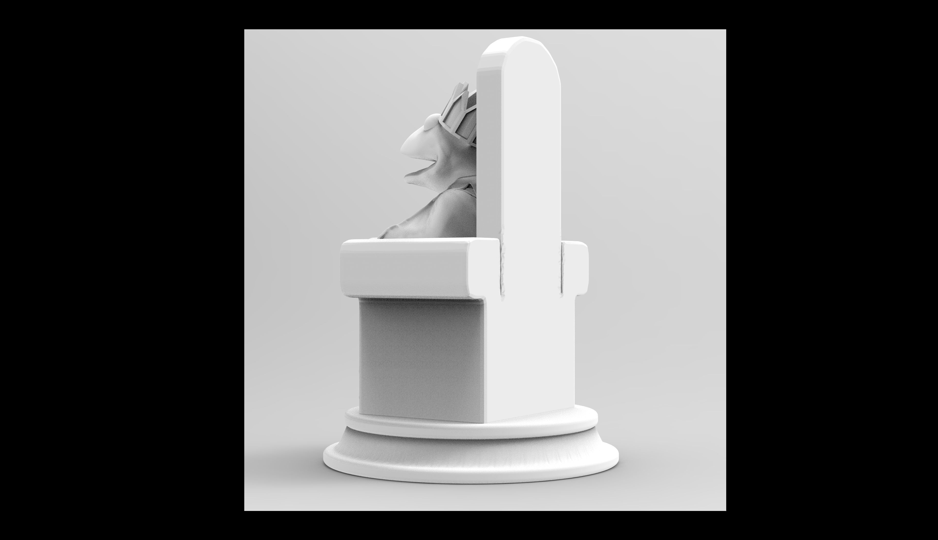 Special Edition The Muppet Show Chess set 3D print model_12