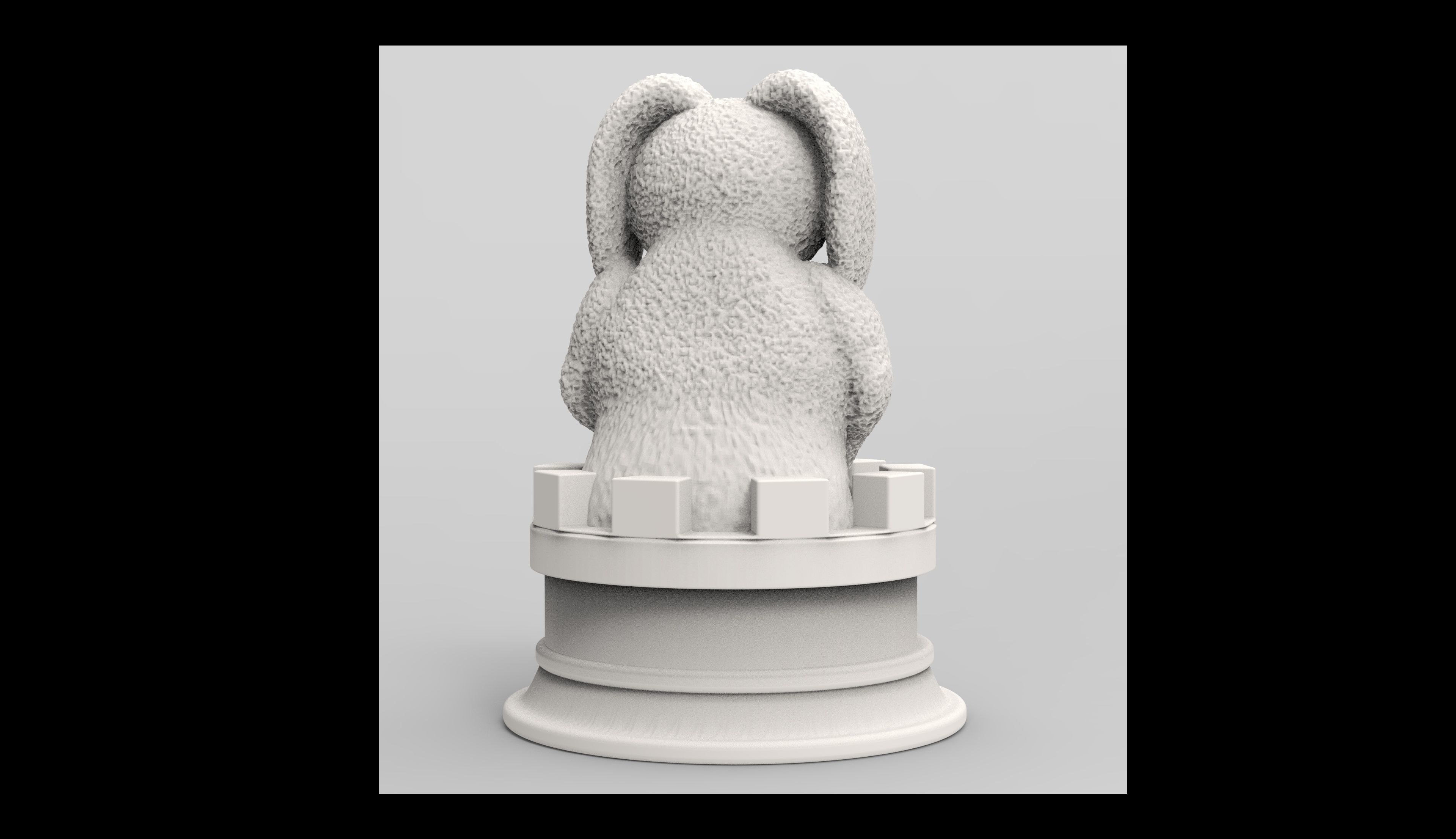 Special Edition The Muppet Show Chess set 3D print model_51