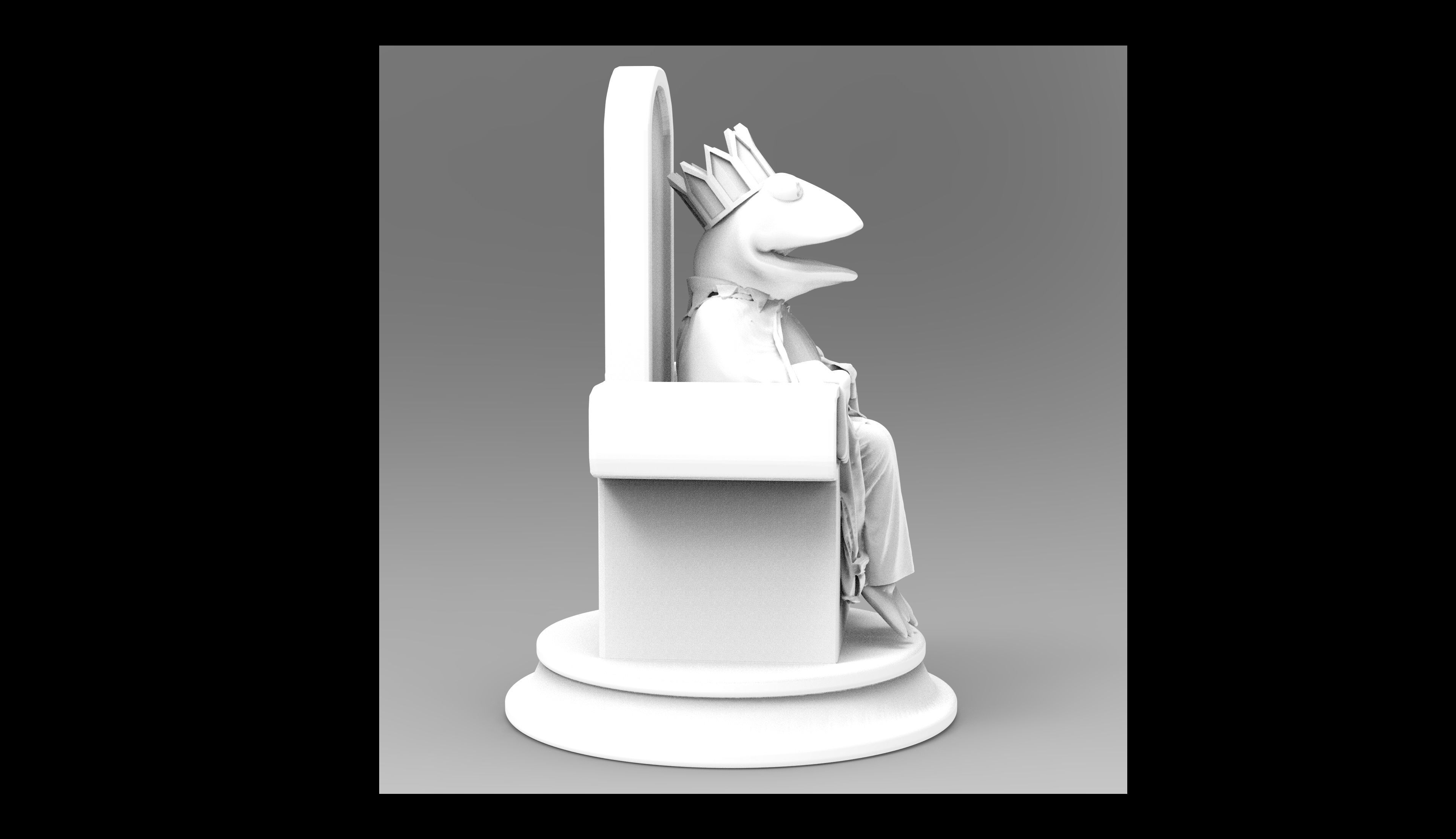 Special Edition The Muppet Show Chess set 3D print model_10