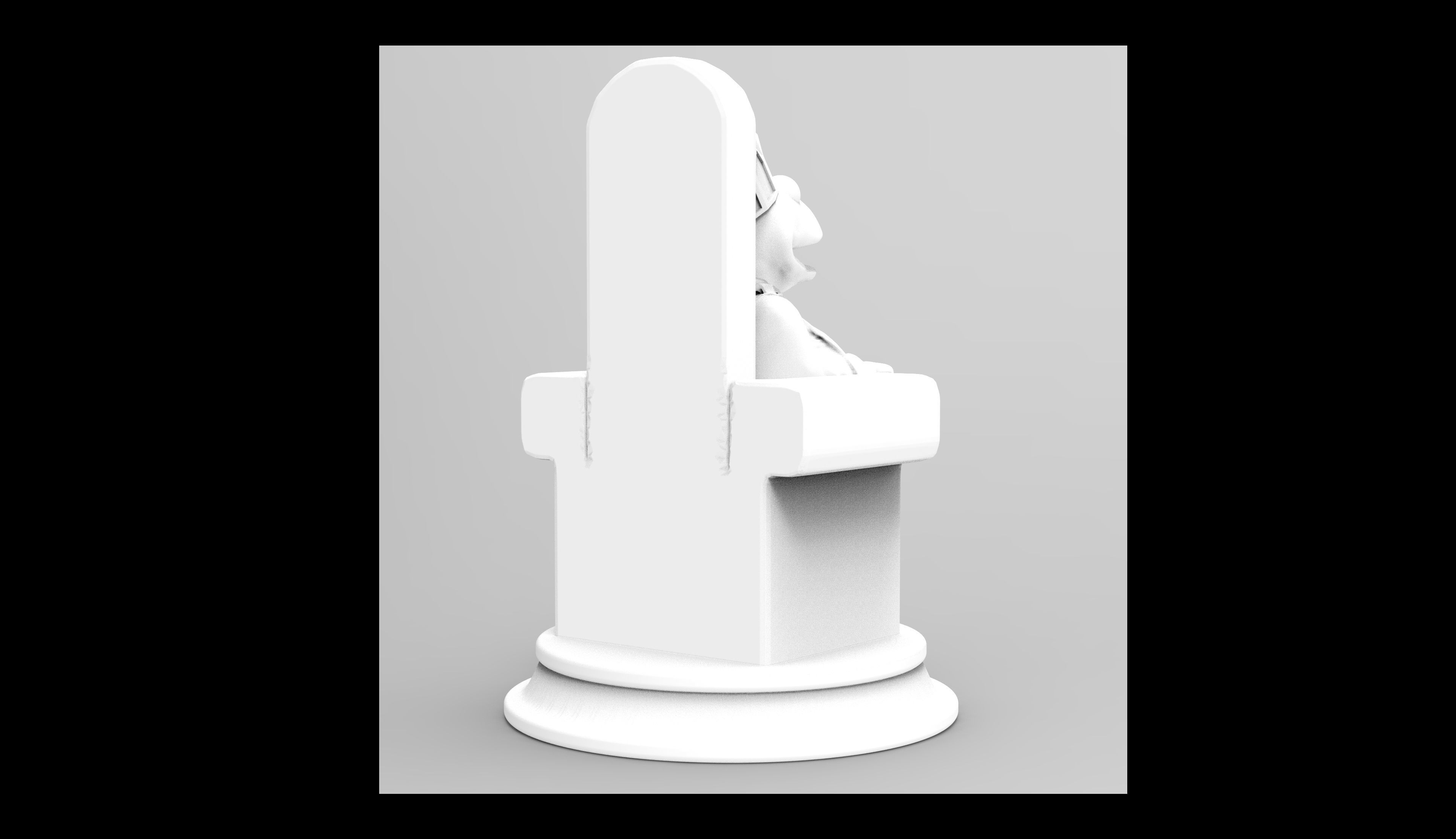 Special Edition The Muppet Show Chess set 3D print model_11