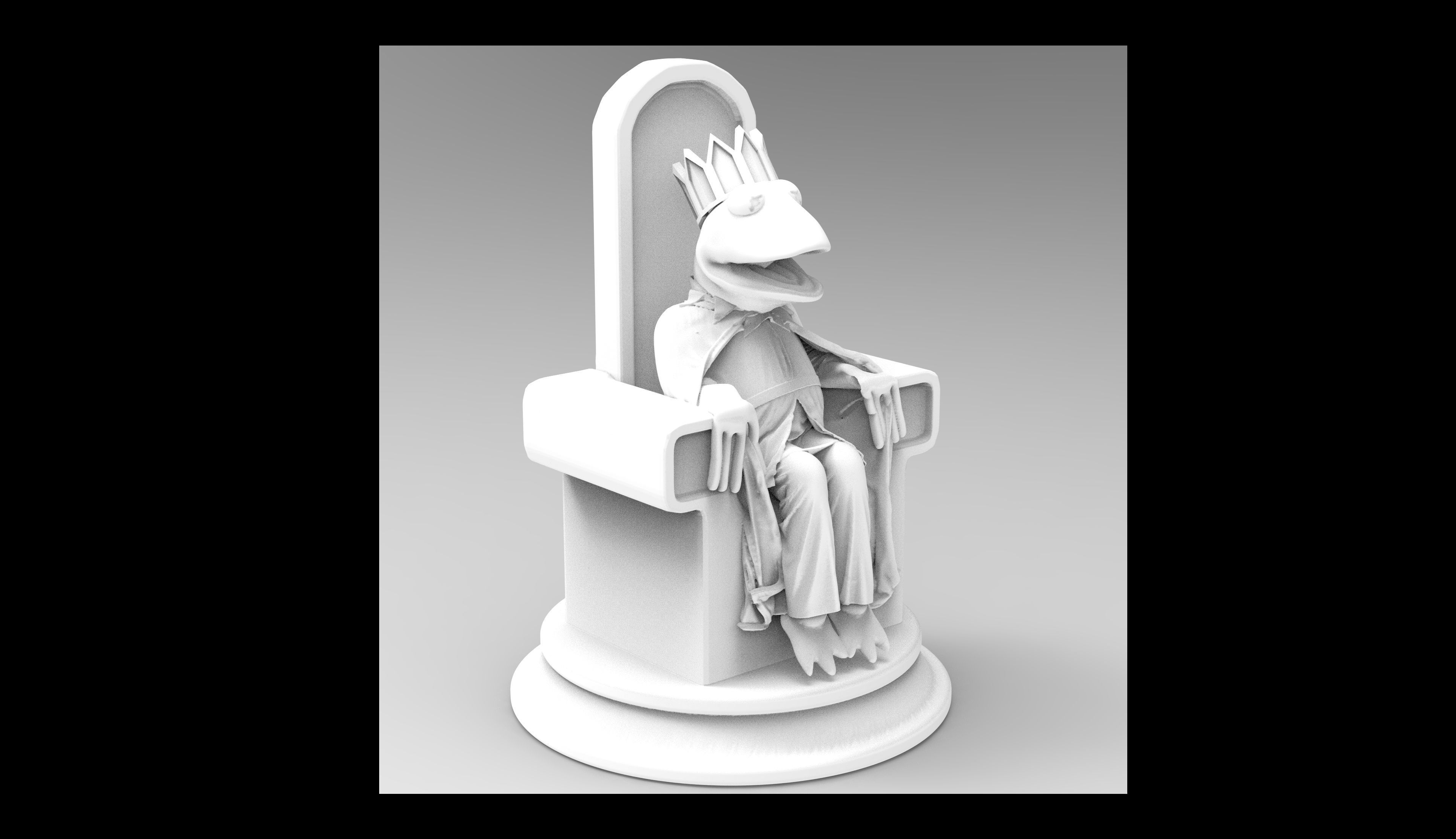 Special Edition The Muppet Show Chess set 3D print model_8
