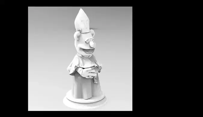Special Edition The Muppet Show Chess set 3D print model
