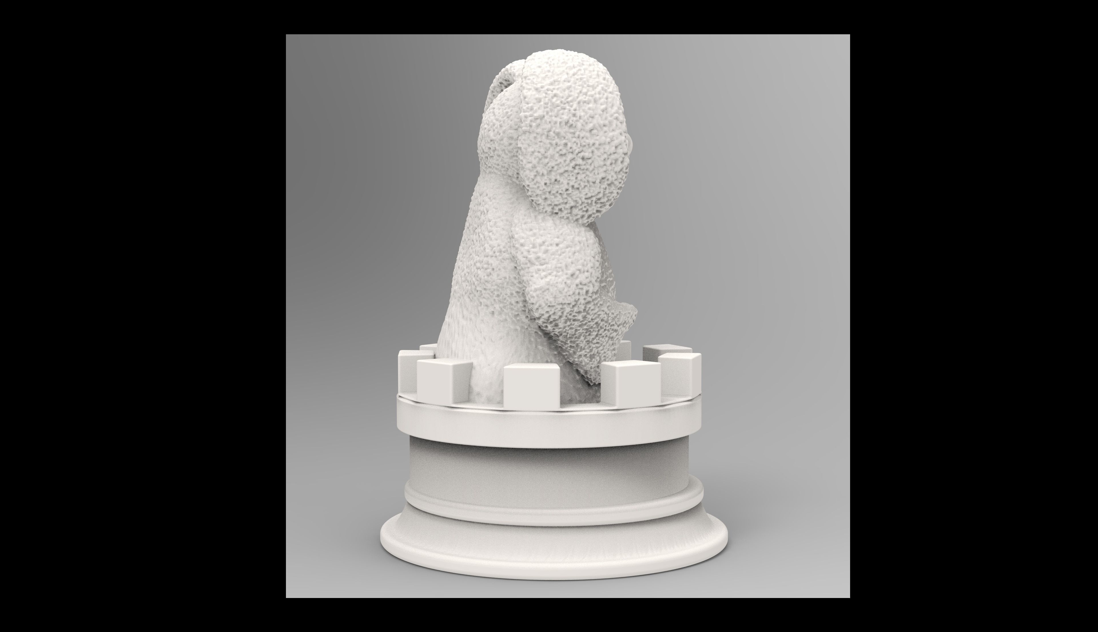 Special Edition The Muppet Show Chess set 3D print model_50