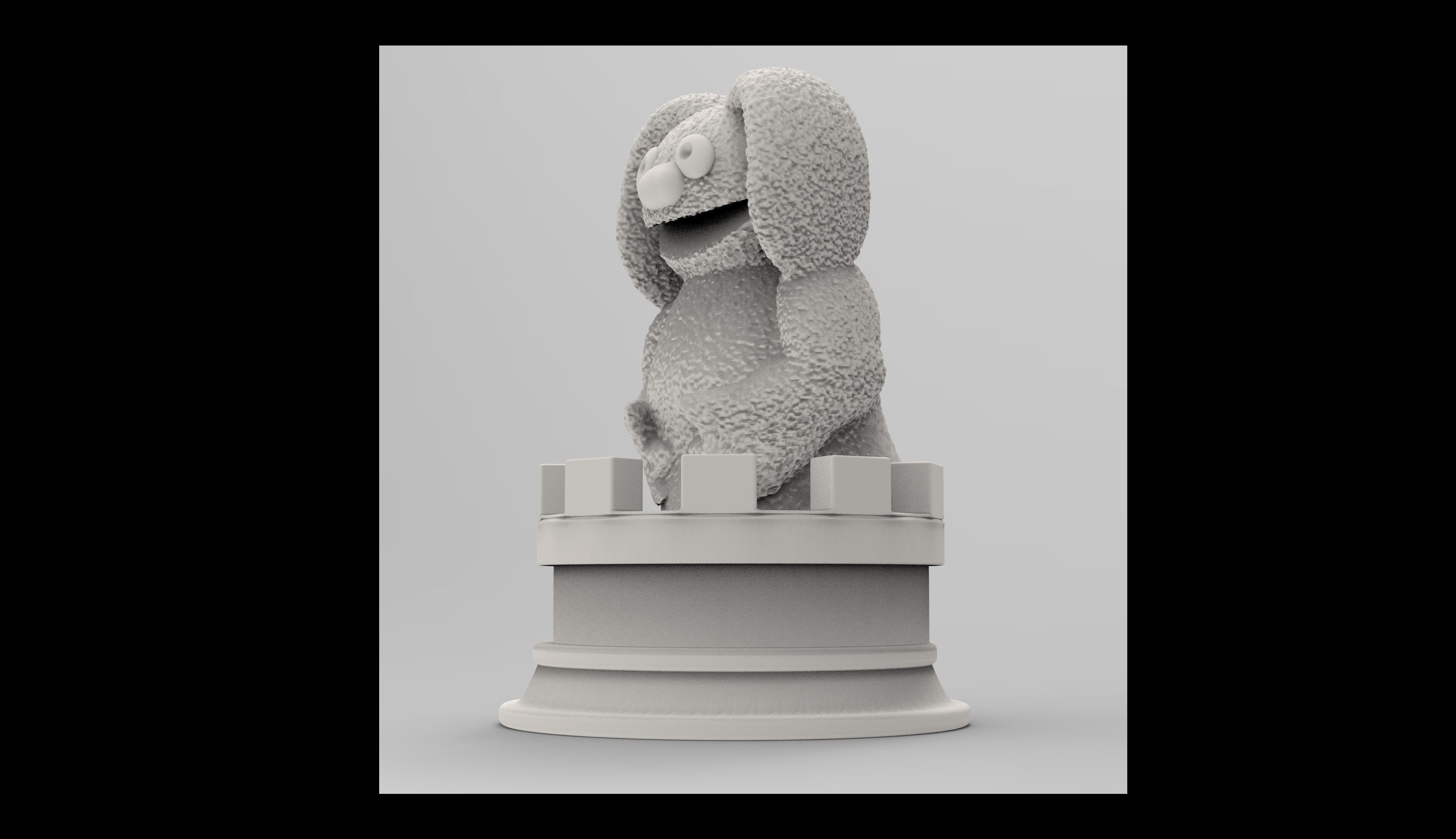 Special Edition The Muppet Show Chess set 3D print model_54