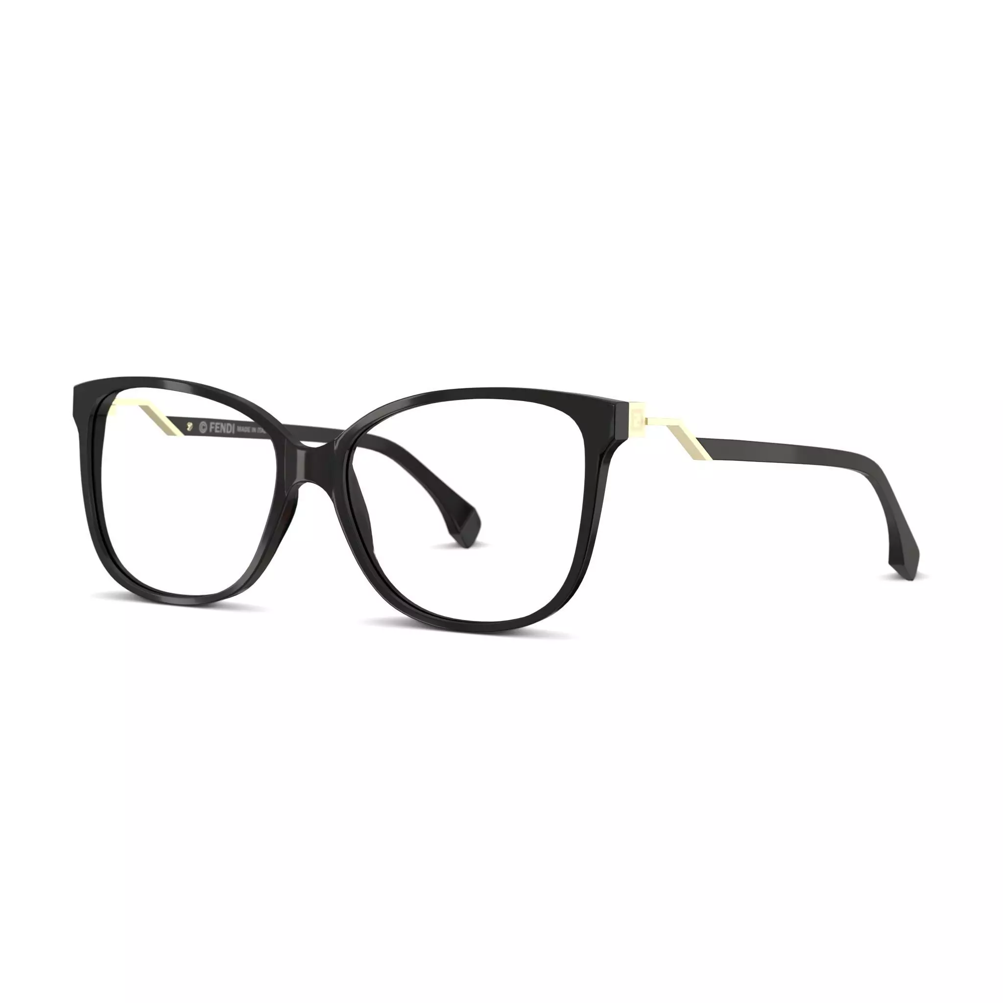 Fendi - FF 0232 Glasses Low-poly 3D model_0