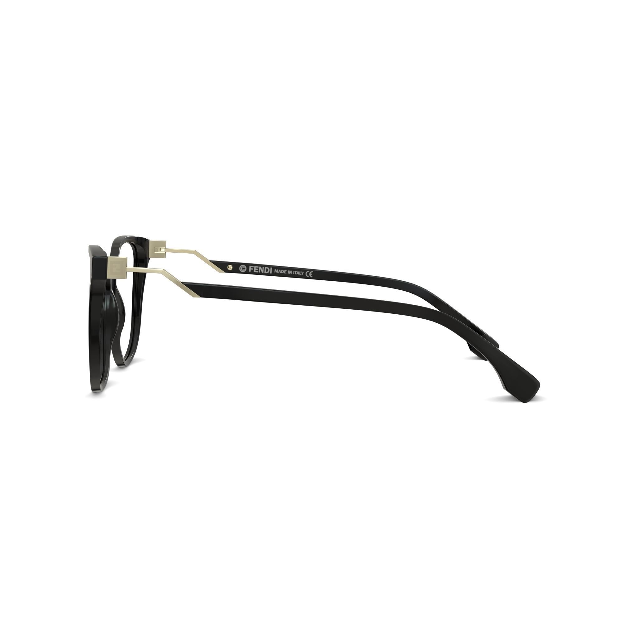 Fendi - FF 0232 Glasses Low-poly 3D model_3