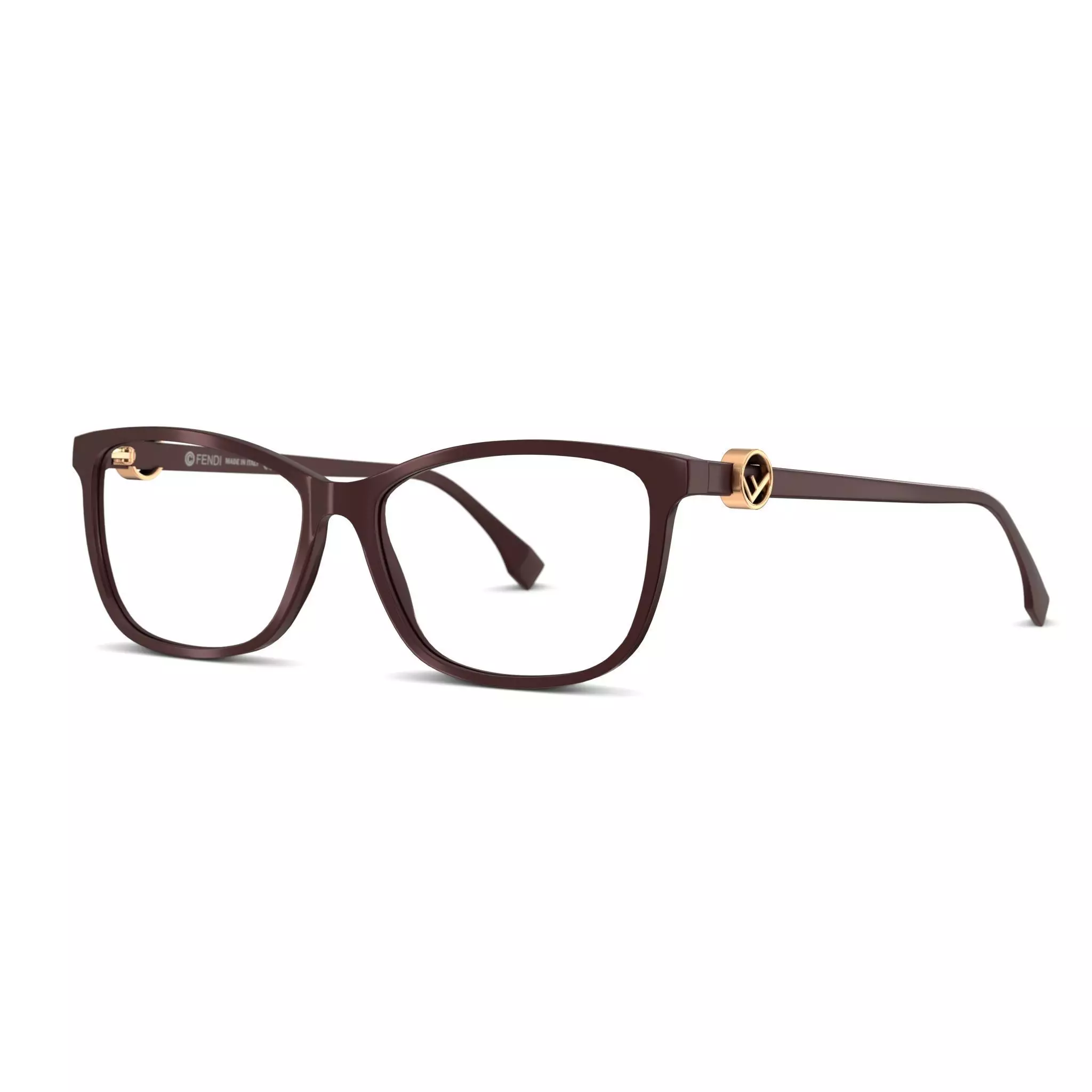 Fendi - FF 0331 8CQ Glasses Low-poly 3D model_0