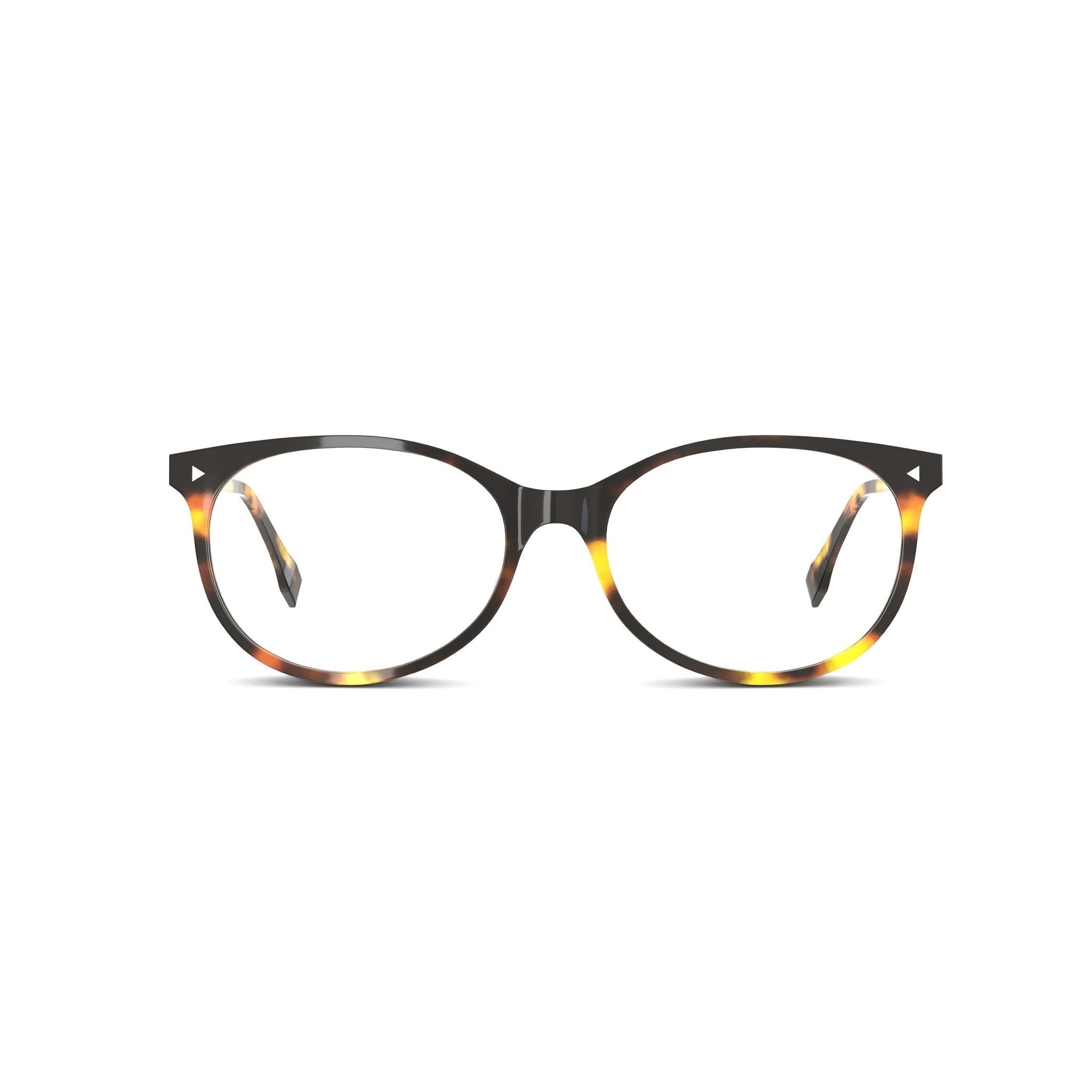 Fendi - FF 0388 Glasses Low-poly 3D model_2