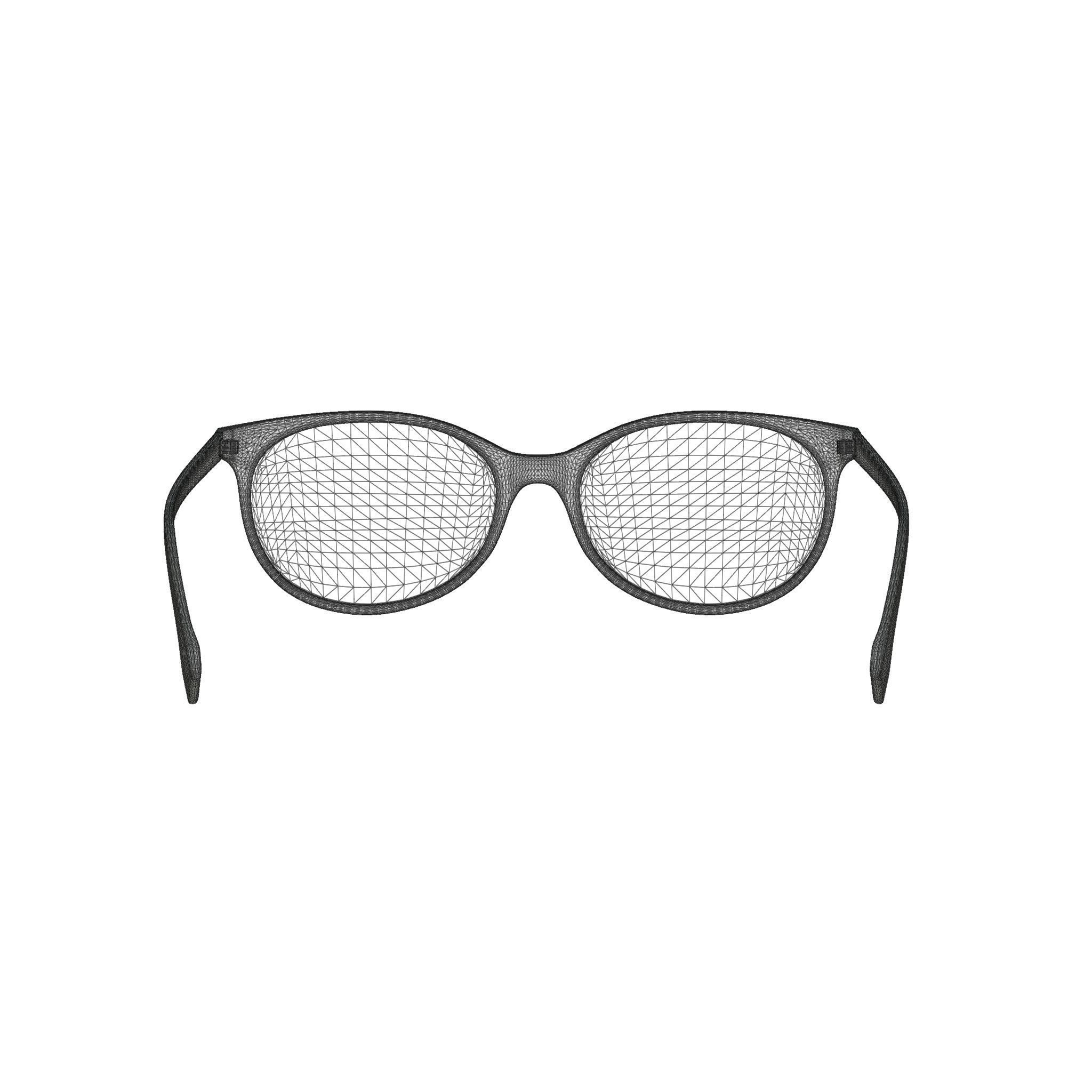 Fendi - FF 0388 Glasses Low-poly 3D model_6