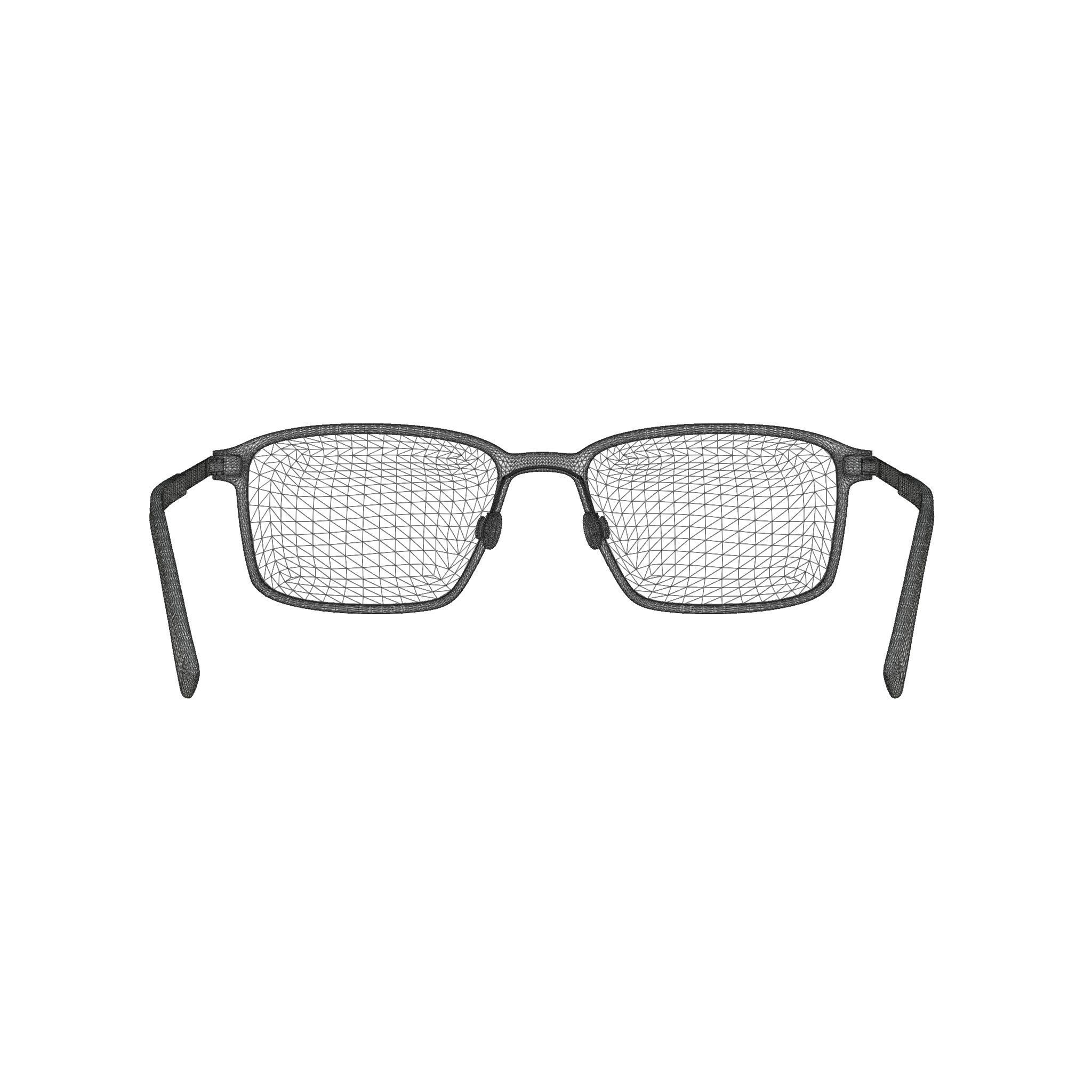 Fleye - Hassel 4631 Glasses Low-poly 3D model_6